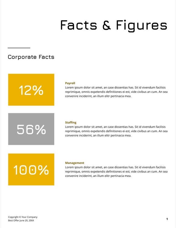 Free angebote & proposal  hr strategy template