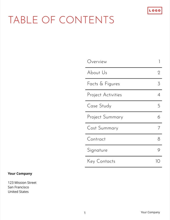 Free angebote & proposal  it expert template