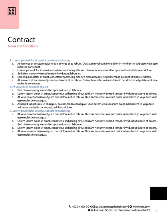 Free angebote & proposal  digital marketing template