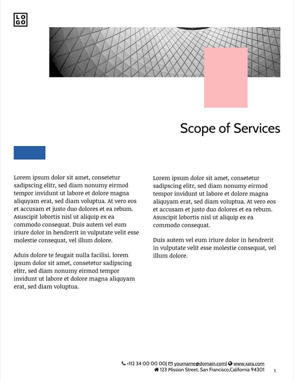 Free angebote & proposal  digital marketing template