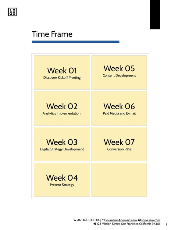 Free angebote & proposal  digital marketing template