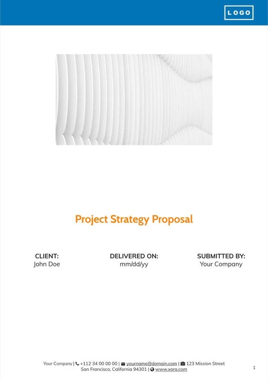 Free angebote & proposal  project template