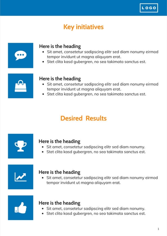 Free angebote & proposal  project template