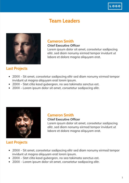 Free angebote & proposal  project template