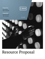 Free angebote & proposal  resource management template