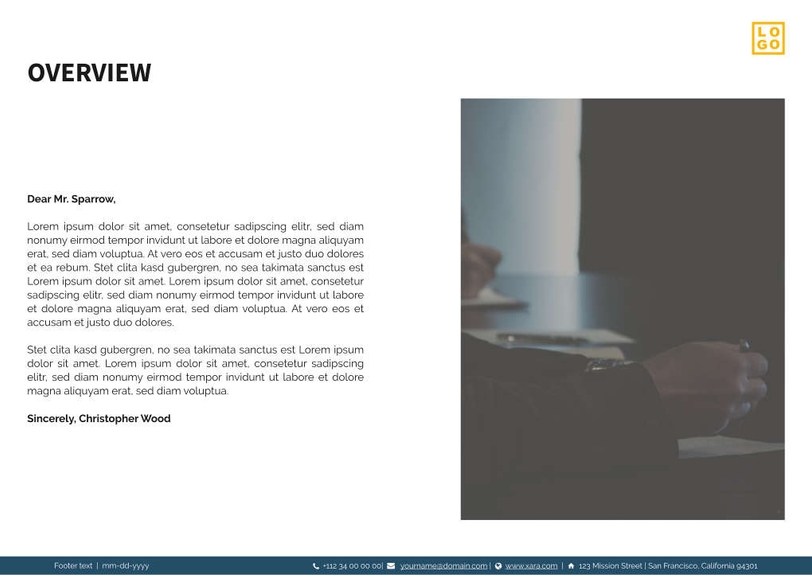 Free angebote & proposal  security template
