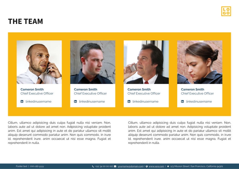 Free angebote & proposal  security template