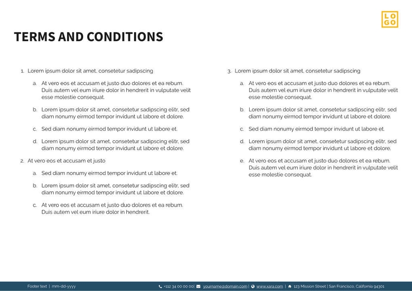 Free angebote & proposal  security template