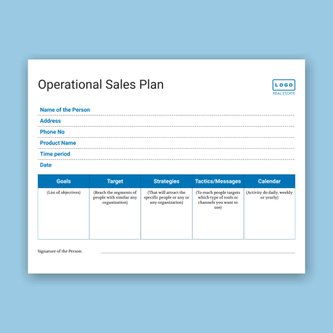 Free strategy & planning template